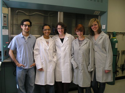 Figure 1. Prof. Shapley with her research group